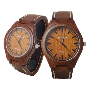 New KAHALA Handmade Wooden high quality Watch ~ Red Sandalwood